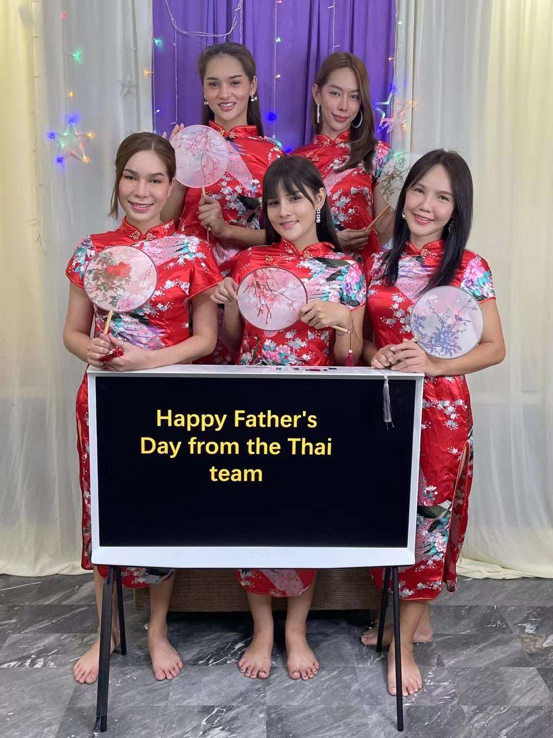 Greeting video from Thailand