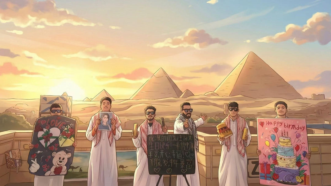 Celebrate Life’s Special Moments with Pyramid Greetings from Egypt
