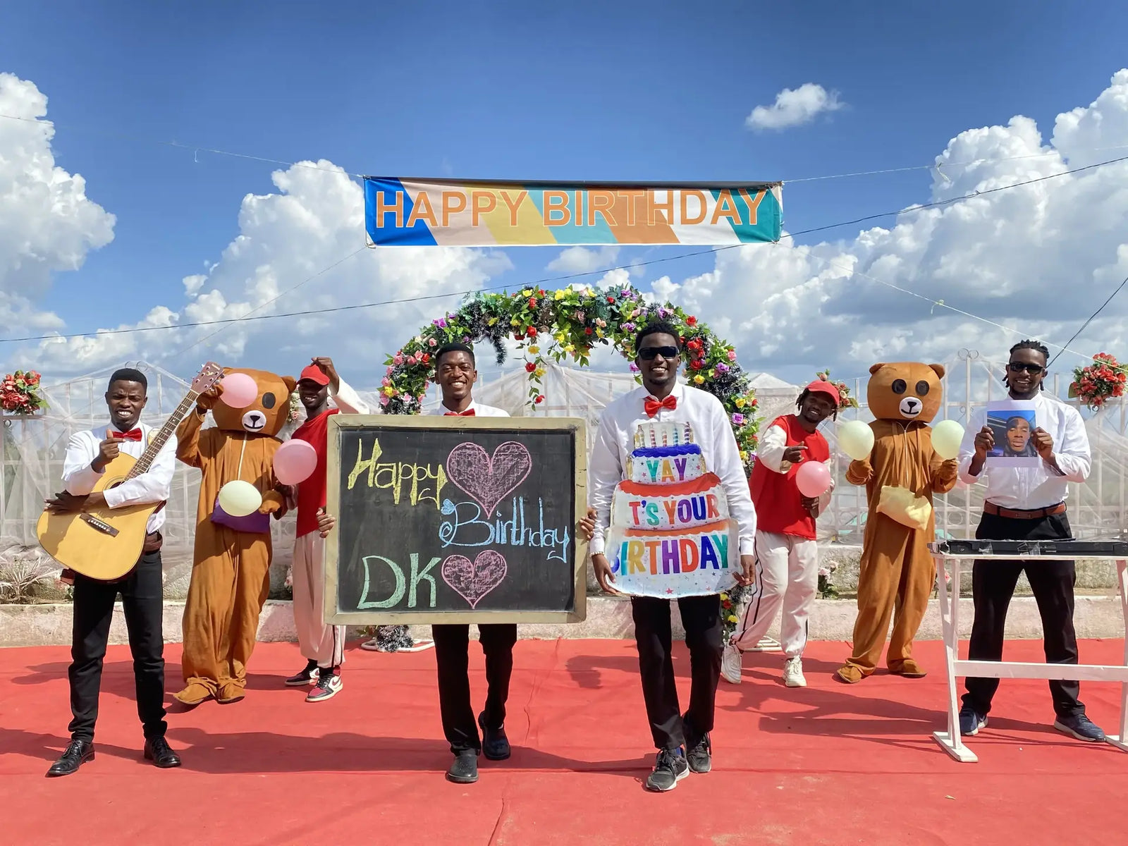 african greeting video