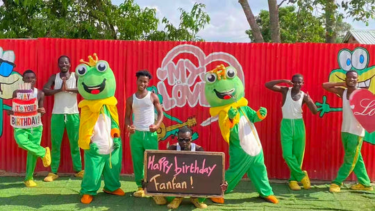 Happy birthday from Africa