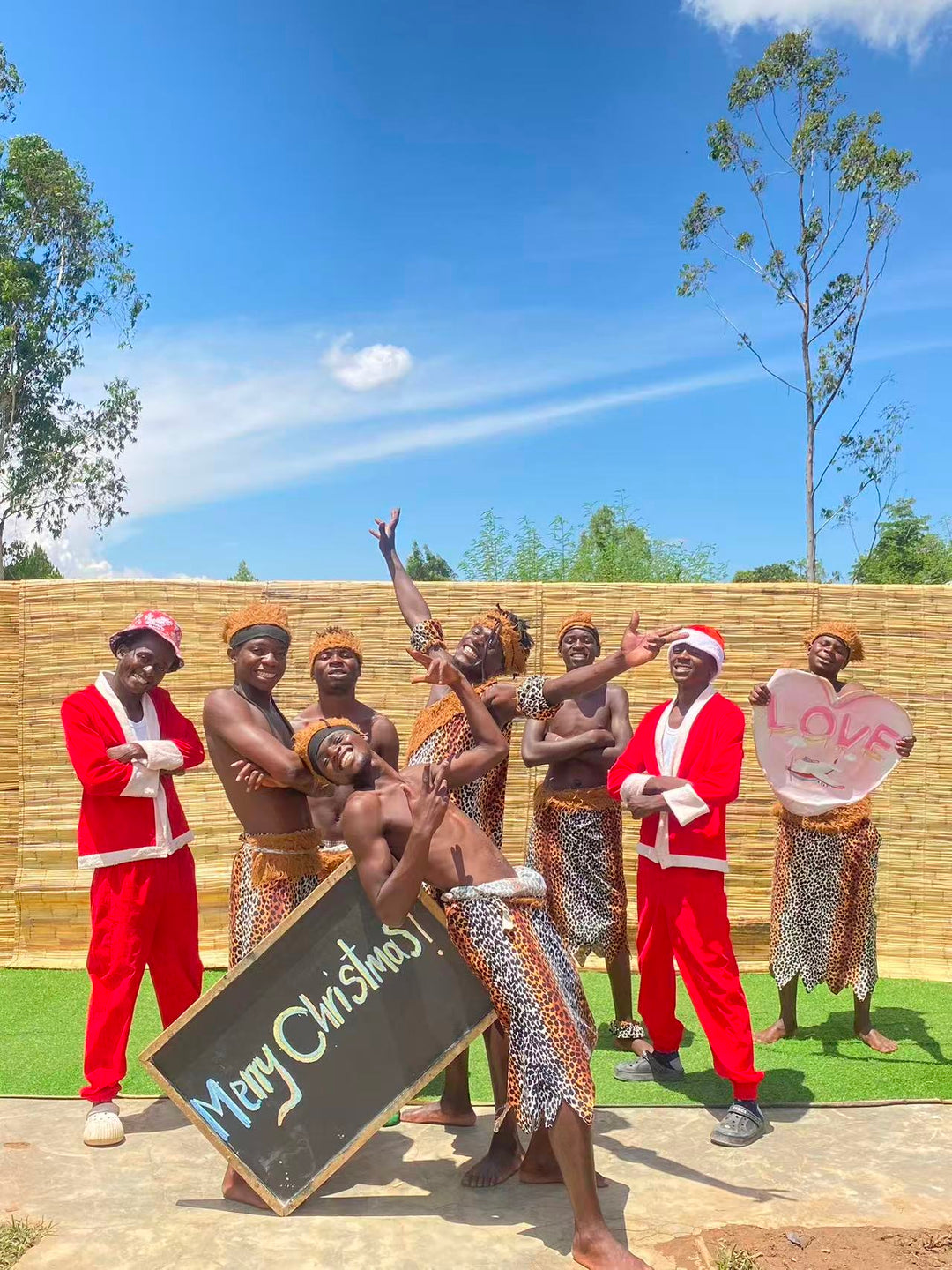 Happy Christmas greetings from Africa