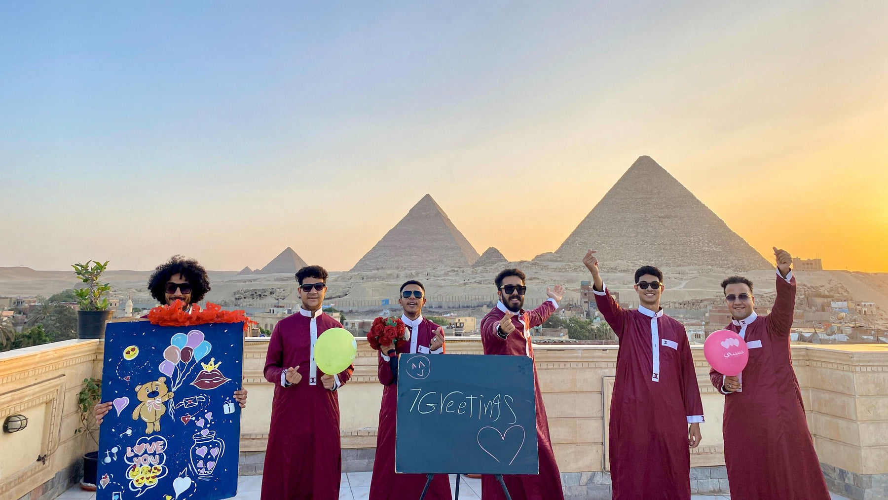 Enchanting Greetings Video from Egyptian Pyramids – Send Your Love ...