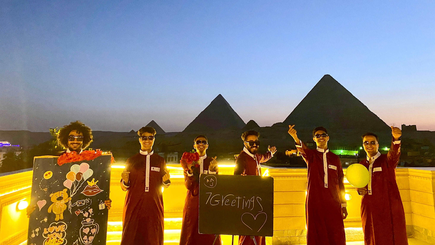 Enchanting Greetings Video from Egyptian Pyramids – Send Your Love ...
