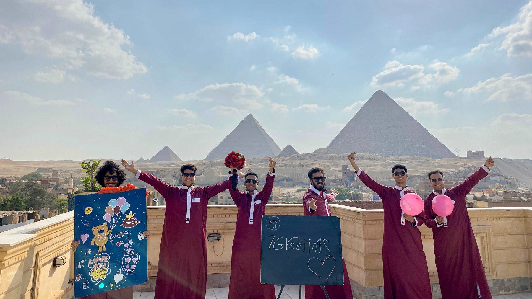 Enchanting Greetings Video from Egyptian Pyramids – Send Your Love ...