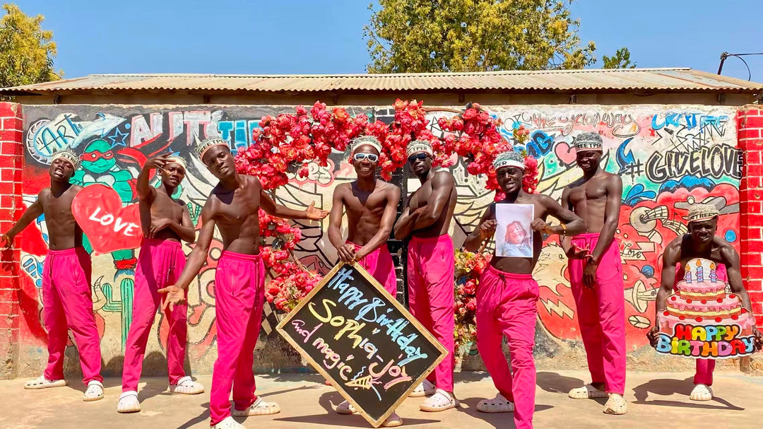 african greeting video