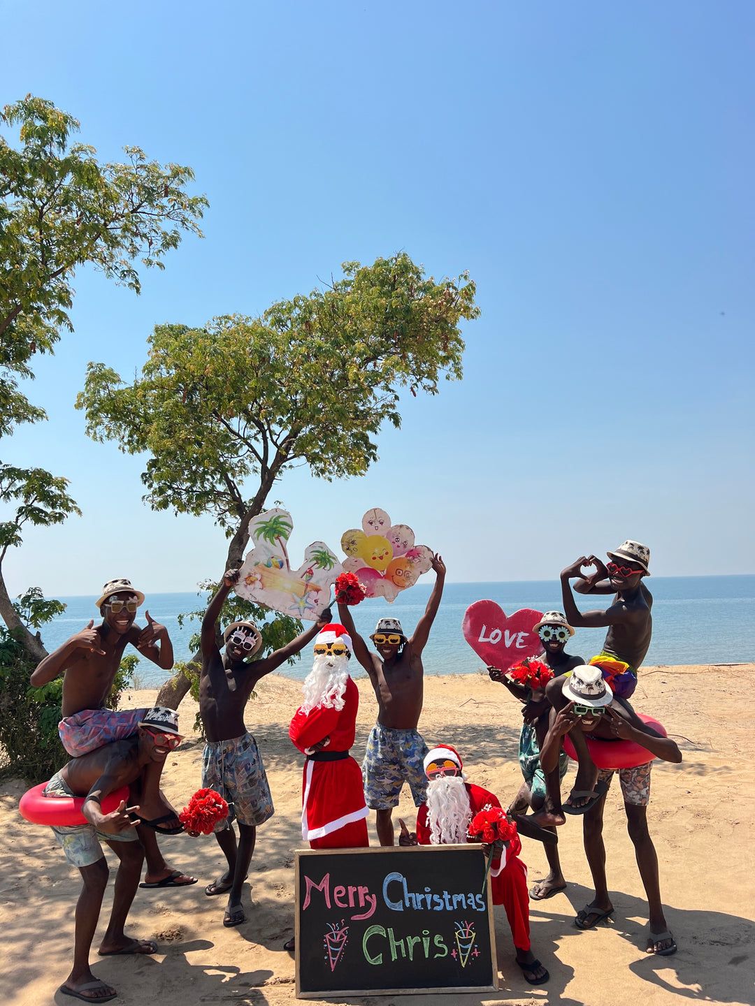 Christmas greetings video from Africa