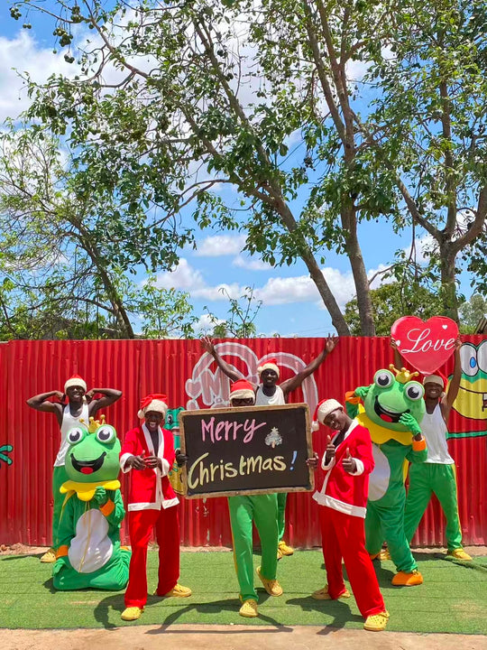 Holiday greetings video from Africa