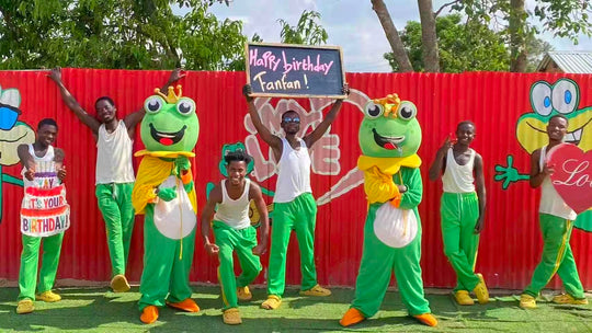 Happy birthday from Africa