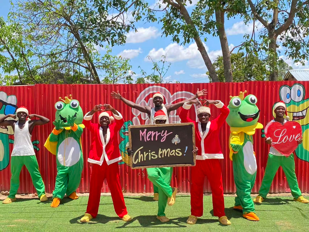 Holiday greetings video from Africa