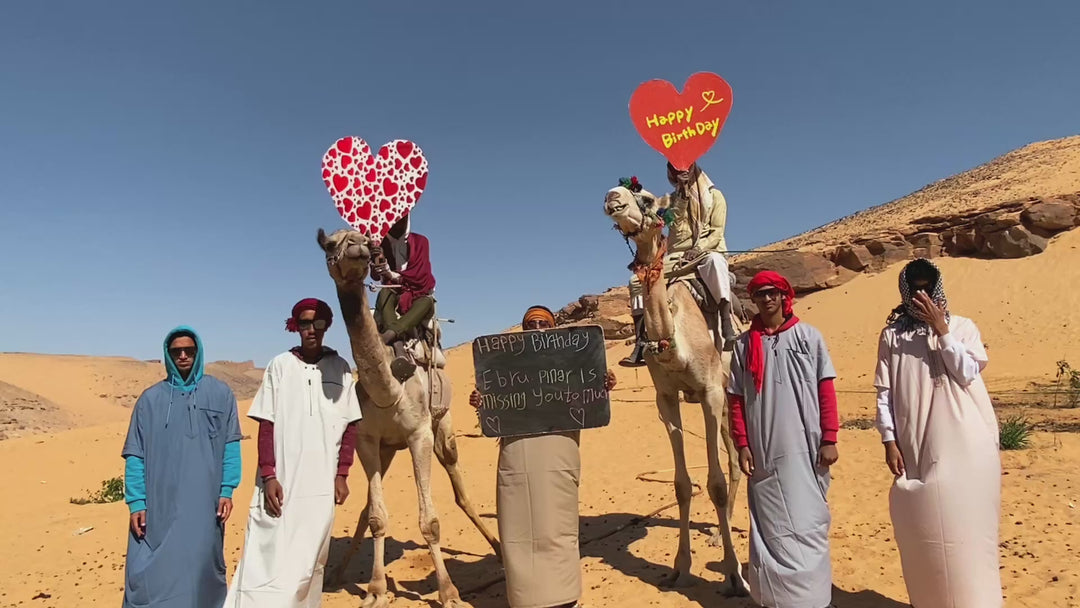 Greetings from Sahara Desert