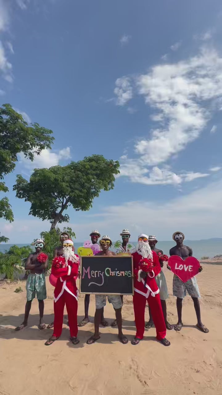 Personalized Christmas wishes from Africa