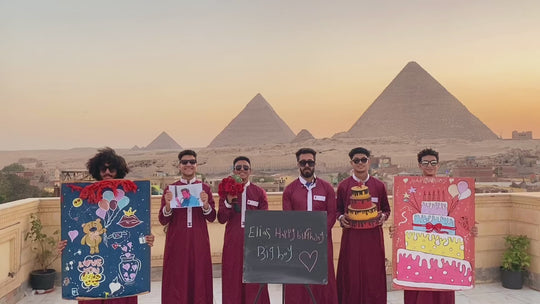 Dacce Greeting Video from Egyptian Pyramids