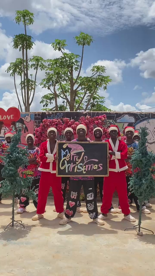 Merry Christmas video from African dancers