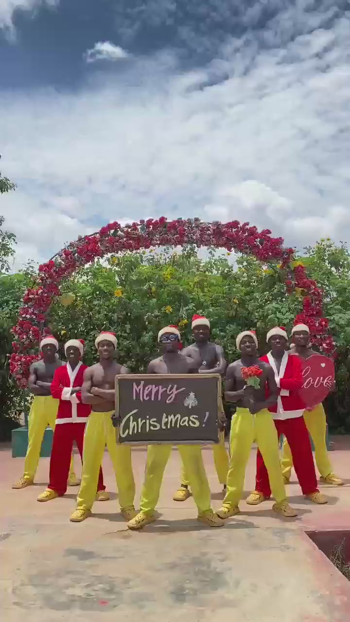 Unique Christmas wishes from Africa
