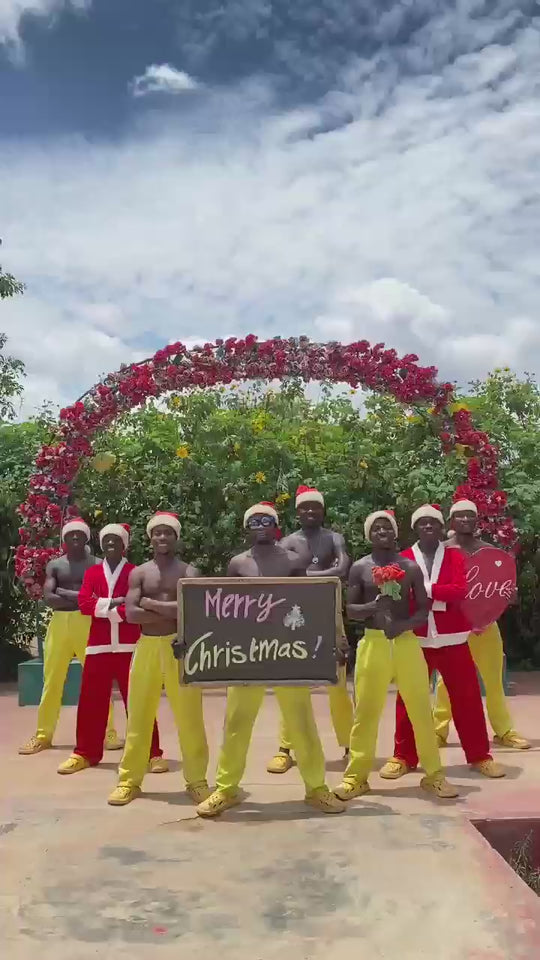 Unique Christmas wishes from Africa